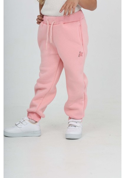 Kız Çocuk Kabaran Yıldız Baskılı Eşofman Alt indirimleri