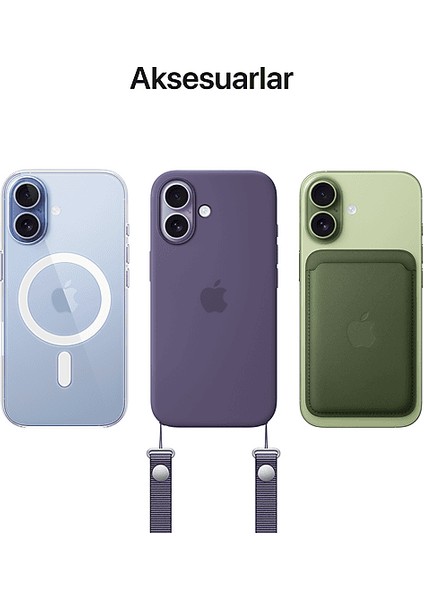 MG6P4TU/A iPhone 17 512GB Akıllı Telefon Siyah