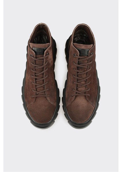 Kahve Deri Erkek Spor Bot fırsatları