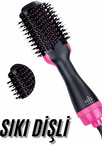 Bfs Saç Kurutma Makinesi Saç Düzleştirici Fön Tarak Isı Ayarlı Sıkı Dişli fırsatları