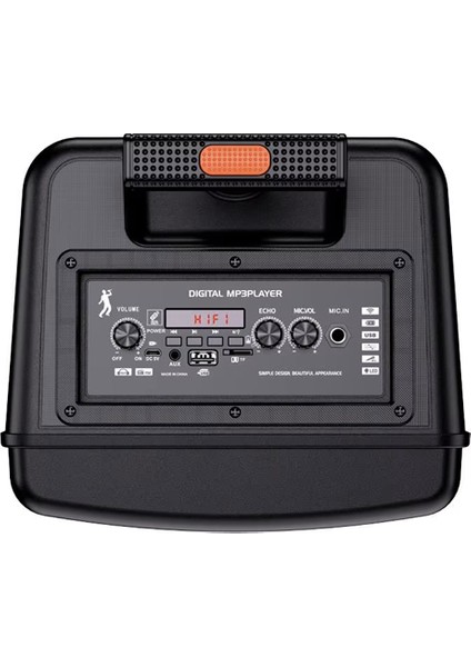 20W 8 Inç Rgb Işıklı Mikrofonlu Karaoke Tws Orta Boy Bluetooth Hoparlör Ses Bombası Ses Topu modelleri