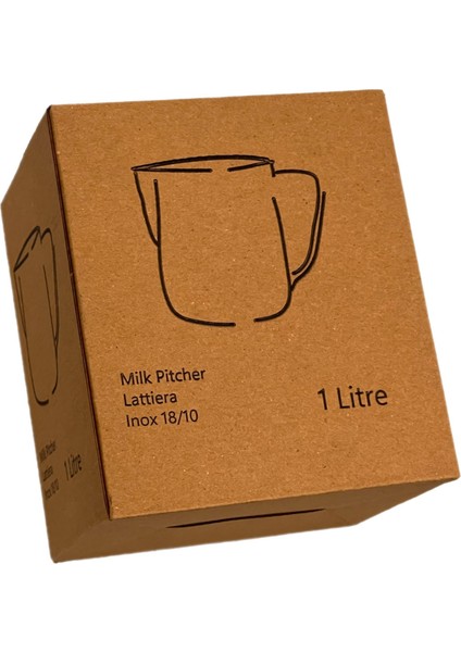 Paslanmaz Çelik Kapaksız Süt Potu & Sütlük 0,30 Lt 304 Kalite 18/10 fırsatları