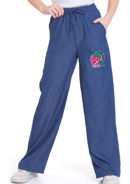 Kız Çocuk Jean Alt 6-14 Yaş 12419