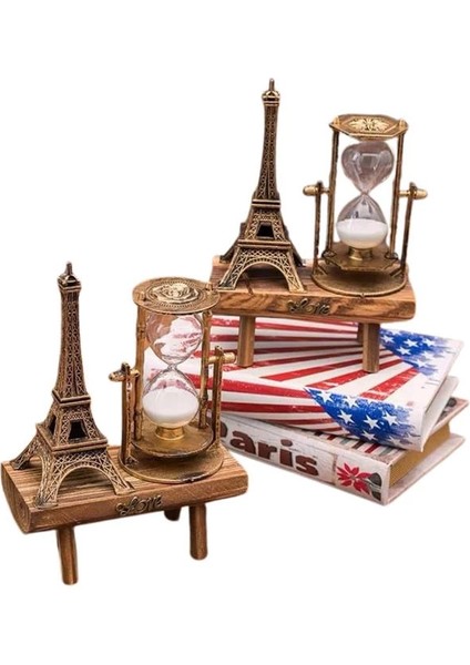 Bfs Masa Biblosu Dekoratif Süs Kum Saati Eyfel Kulesi Hediyelik Kum Saati indirimleri