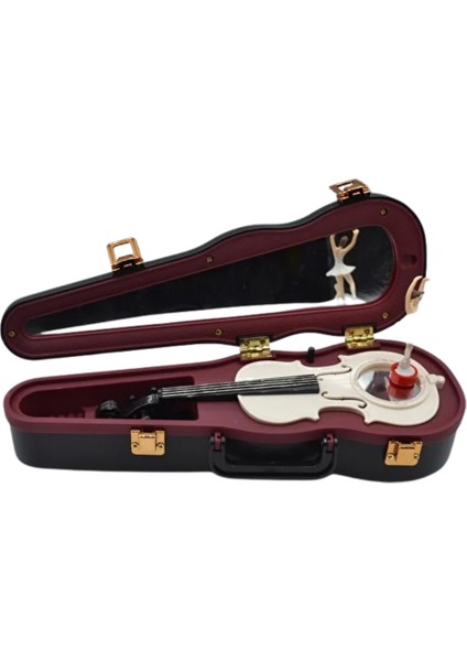 Keman Kutusu Tasarımlı Dönen Balerinli Müzik Kutusu – Nostaljik Dekoratif Hediyelik Ürün fırsatları