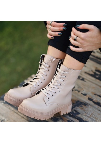 Drnds Bria Nude Cilt Bağcıklı Bot (Numara: 39) indirimleri