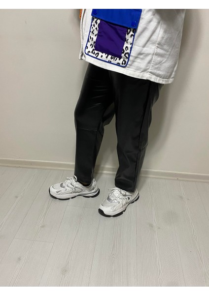 Havuç Kesim Deri Pantolon fiyatları