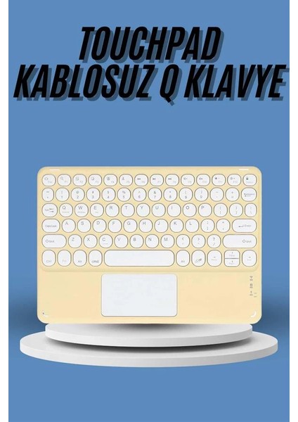 Bfs Touchpad Tüm Cihazlara Uyumlu Bluetooth Klavye Touchpad Slim Kablosuz Wifi Q Klavye fiyatları