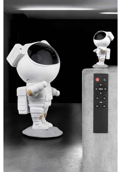 Bfs Çocuklara Özel Projeksiyon Astronot Lamba Speaker Sevimli modelleri