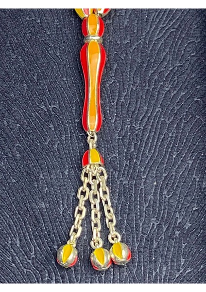 Mineli Taraftar Tesbih - 925 Ayar Gümüş, Birinci Takı & Aksesuar'dan El Işçiliği 24 Gram 20 cm modelleri