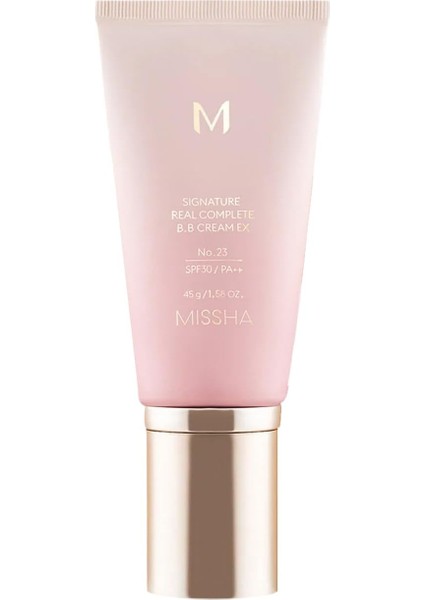 Mıssha Hassas Ciltler Için Çok Fonksiyonlu Bb Krem Signature Real Complete Bb Krem SPF30 Pa No.23