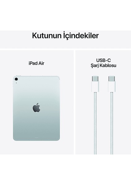 11 Inç iPad Air M3 Wi-Fi + Cellular 1 Tb Tablet Mavi (MCG94TU/A) fiyatları