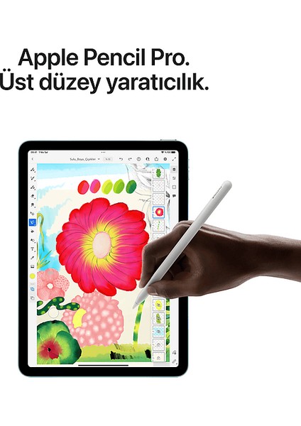11 Inç iPad Air M3 Wi-Fi + Cellular 1 Tb Tablet Mavi (MCG94TU/A)