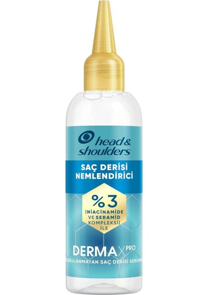Head & Shoulders Dermaxpro Hyaluronik Asitli Kepek Karşıtı Saç Derisi Balsamı, 145 ml