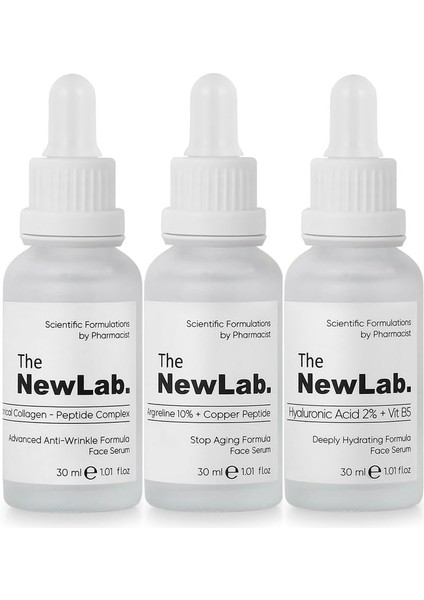 The Newlab. Yoğun Nemlendirici Kırışıklık Karşıtı Serum Seti