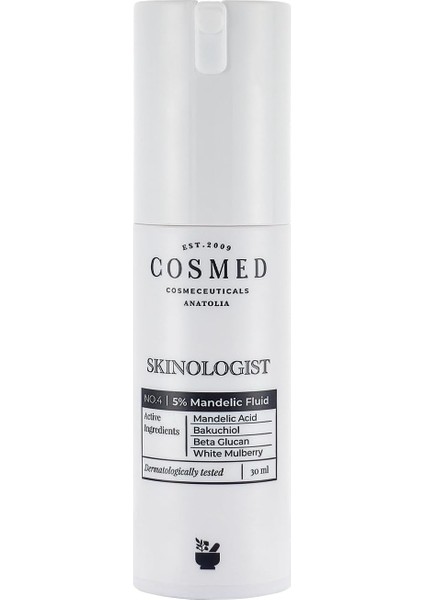 Cosmed%5 Mandelik Asit, Bakuchiol, Beta Glucan Içeren Peeling Etkili Krem Jel