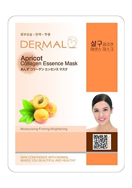 Dermal Nemlendirici, Sıkılaştırıcı ve Aydınlatıcı Kayısı Özlü Kolajen Maske 23GR fiyatları