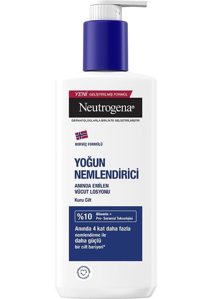 Neutrogena Yoğun Nemlendirici Vücut Losyonu 250 ml
