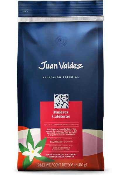Juan Valdez Women Coffee Growers Çekirdek Kahve, 454G