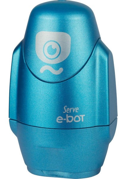 E-Bot Silgili Kalemtiras Metalik Mavi Tekli