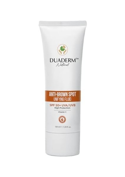 Duaderm Leke Karşıtı Vücut Güneş Kremi SPF50+, Uva/uvb Korumalı, Vitamin C Içerikli, 100 ml