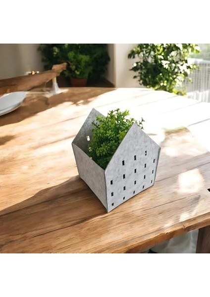 Dekoratif Keçe Saksı ve Organizer Sepet – Gri, 20X20X25 Cm, 3 mm Kalınlıkta Çok Amaçlı Keçe Saklama Kutusu (1 Adet) fiyatları