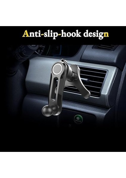 NR82 Araç Içi Havalandırma Telefon Tutucu Kancalı Tek El Kullanım fiyatları