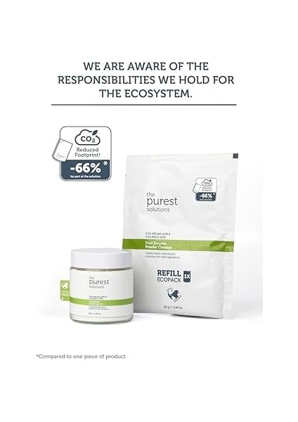 The Purest Solutions Refill Ekolojik Yedek Paket Azelaik Asit ve Malik Asit Enzim Toz Temizleyici fiyatları