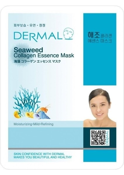 Dermal Deniz Yosunu Özlü Kolajen Yüz Maskesi 23 G fiyatları