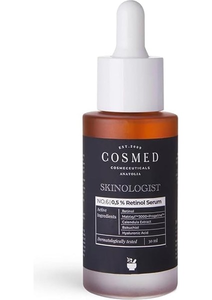 Cosmed Skinologist 0,5% Retinol ve Peptit Içeren Yenileyici Serum modelleri