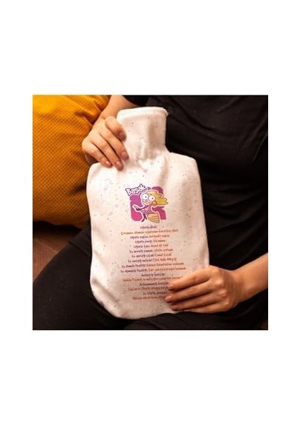 Hediyesepeti Başak Burçlarına Hediye Esprili Sıcak Su Torbası - Tasarım Kılıflı Termofor - El Ayak Isıtıcı