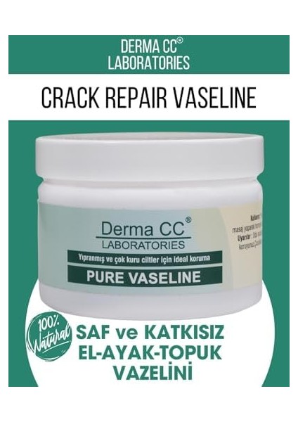 Derma cc Laboratorıes Pure Vaseline, 150 Mililitre