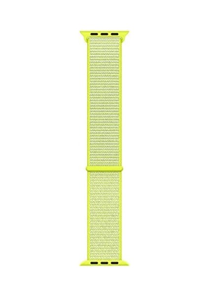 Series 4 40MM Için Kordon Hasırlı Woven Light [ Series 4 40MM ile Uyumlu Kordon - Açık Sarı] modelleri