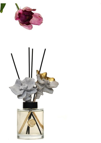 Missi 200 ml Gold-Gri Seramik Taş Bambu Çubuklu Black Orchid Oda Kokusu fiyatları