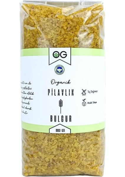 Og Organik Pilavlık Bulgur 800 gr fiyatları