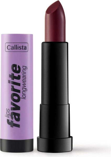 Callista Lips Favorite Longwearing Lipstick Kalıcı Ruj 308 Vampy Like, Bordo fiyatları