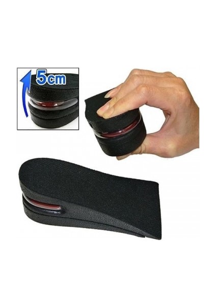 Hava Yastıklı Tabanlık (5 Cm) (Siyah) fiyatları