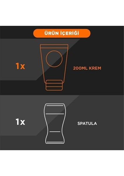 Veet Tüy Dökücü Krem Erkeklere Özel, Hassas Cilt (2 x 200 Ml)