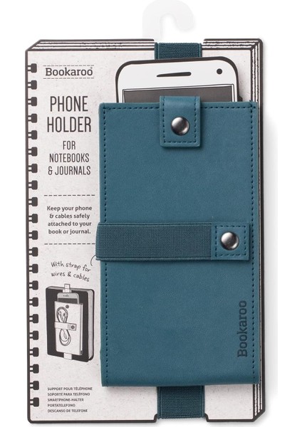 Defter Üstü Telefon Kılıfı Gece Mavi