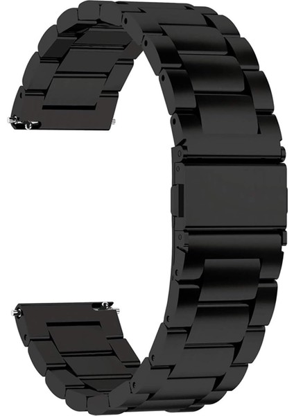 S4 Metal Stainless Steel Kordon Siyah