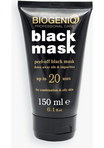 Biogeniq Beauty Siyah Tüp Maske 150 ml fiyatları