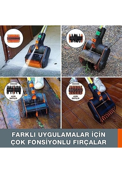 Worx WG441E.9 20VOLT 165MM Profesyonel Çok Amaçlı Zemin Fırçası (Akü Dahil Değildir) fiyatları