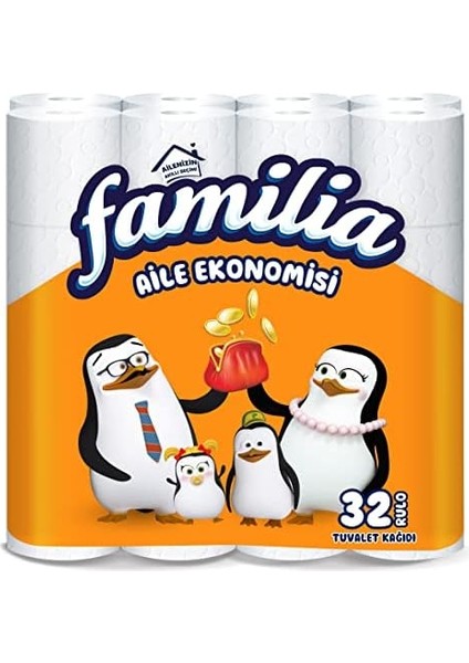 Familia Yeni - Aile Ekonomisi 32&apos;li Tuvalet Kağıdı