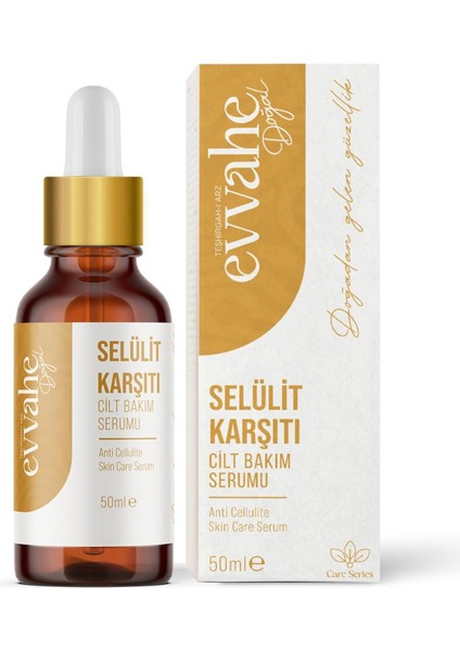 Evvahe Doğal Doğal, Selülit, Karşıtı, Cilt, Bakım, Serumu, (50ML)