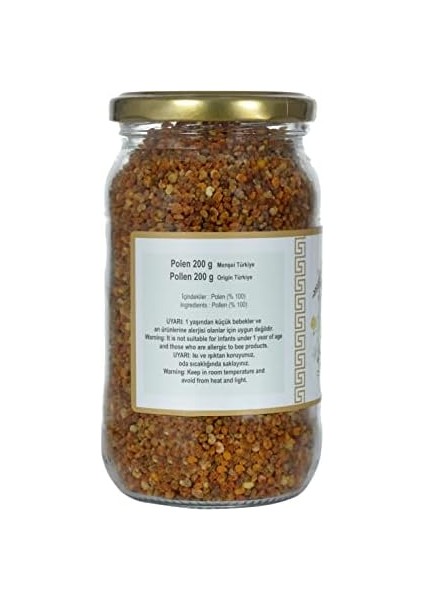 Bdrm Bodrum Bal By Özüdoğru Polen 200 G,% 100 Saf, Anadolu Poleni, Doğal Protein Mineral Vitamin Antioksidan Kaynağı, Cam Kavanoz fiyatları