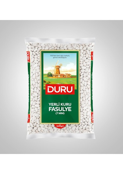 Duru Bakliyat Kuru Fasulye 7 mm 1000 gr