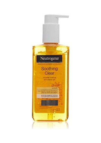 Neutrogena Soothing Clear Micellar & Temizleme Jeli (200 Ml) fiyatları
