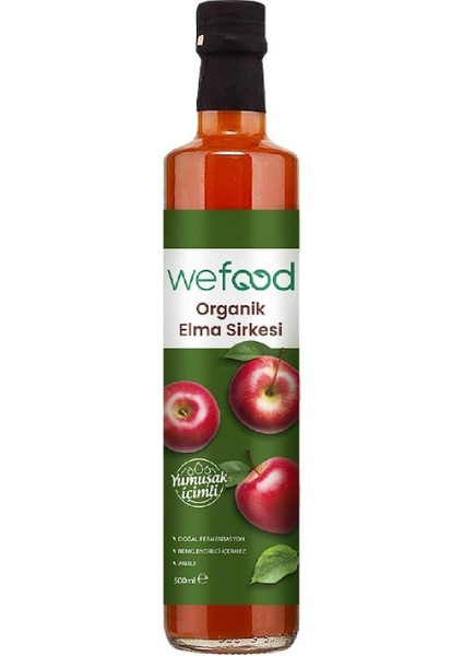 Wefood Organik Elma Sirkesi 500 ml modelleri