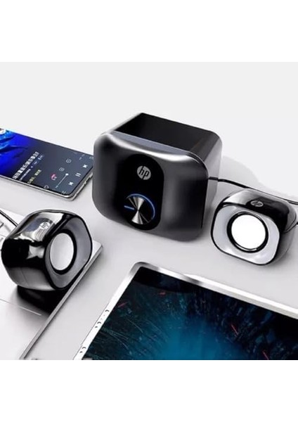 Hp DHS-2111S 2.1 Kablolu Mini Multimedya Hoparlör 3.5 Jak Girişli modelleri