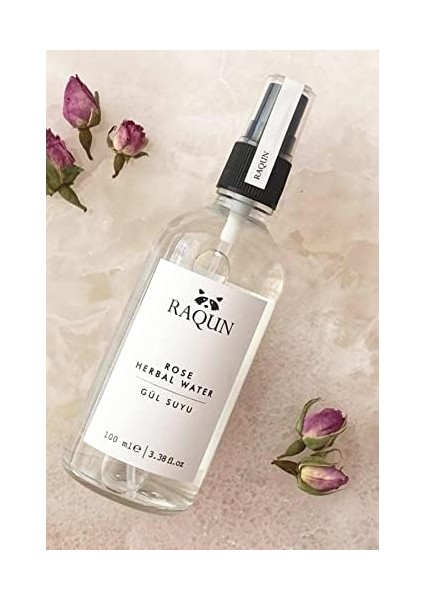 Raqun Gül Suyu 100ML%100 Saf